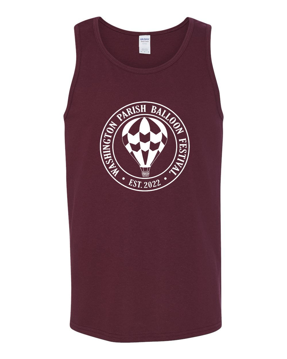 Washington Parish Balloon Festival Logo Tank Top