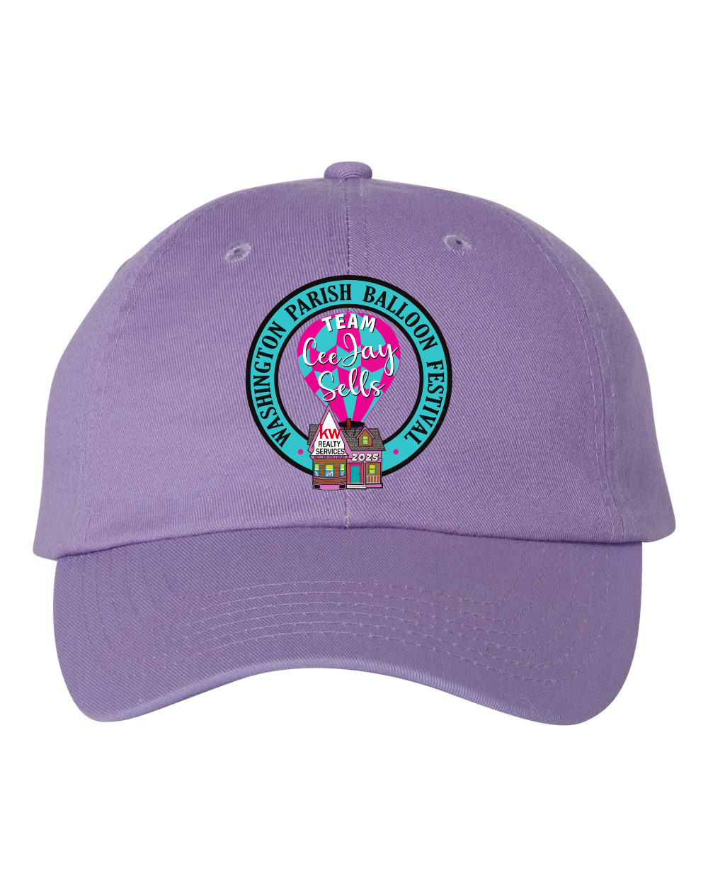Washington Parish Balloon Festival Unstructured "Dad" Cap