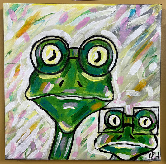 “Happy Frog” by Amy Holland