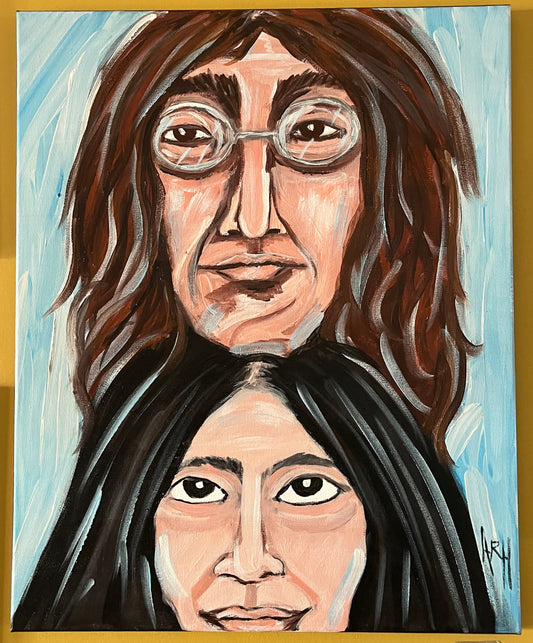 “John Lennon & Yoko Ono” by Amy Holland