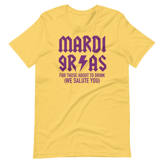 Mardi Gras “We Salute You” Iconic Tee