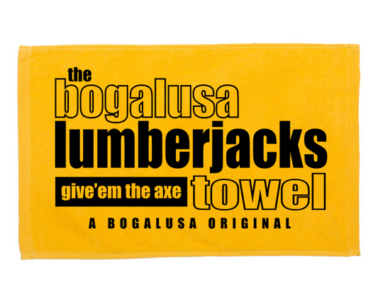 Bogalusa Lumberjacks “Give’em The Axe” Rally Towel