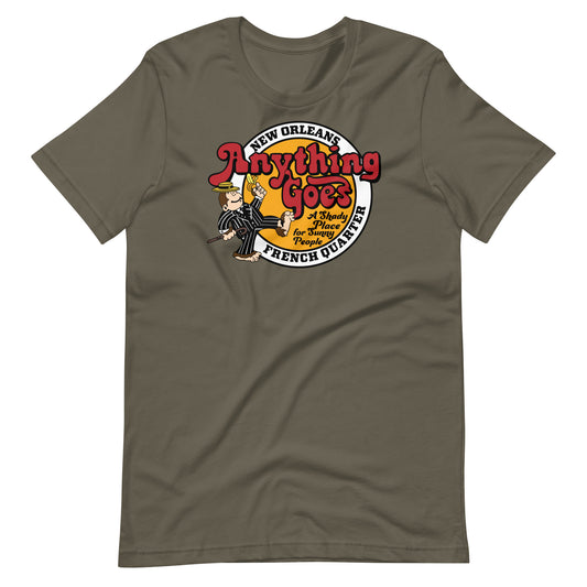 Anything Goes New Orleans French Quarter Tee