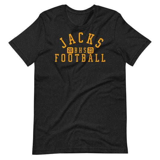 Jacks Football ‘23 Distressed Tee
