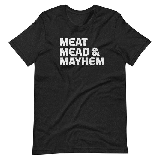 Meat, Mead & Mayhem Tee - LARF23