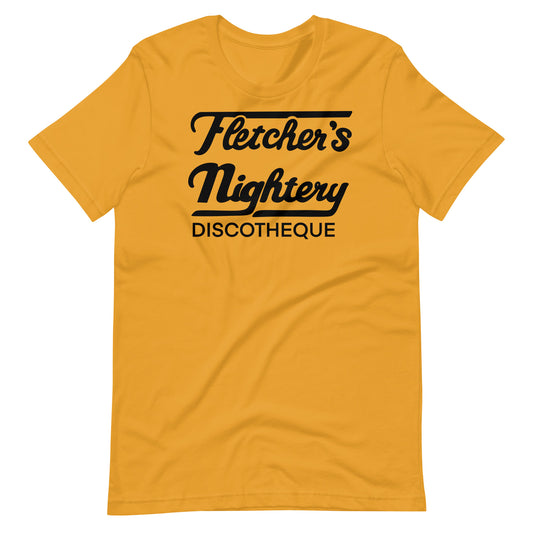 Fletcher’s Nightery Discotheque Fat City Throwback Tee