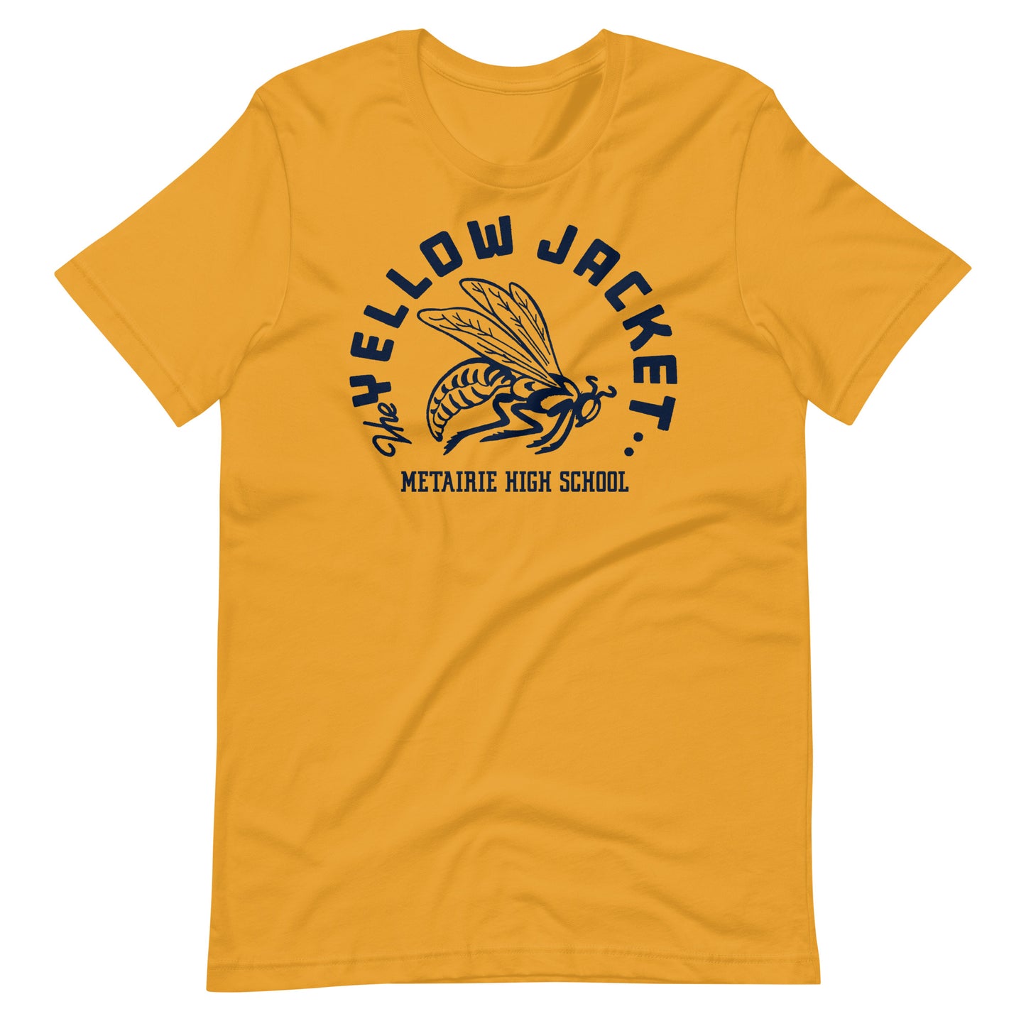 The Yellow Jacket - Metairie High School Throwback Tee